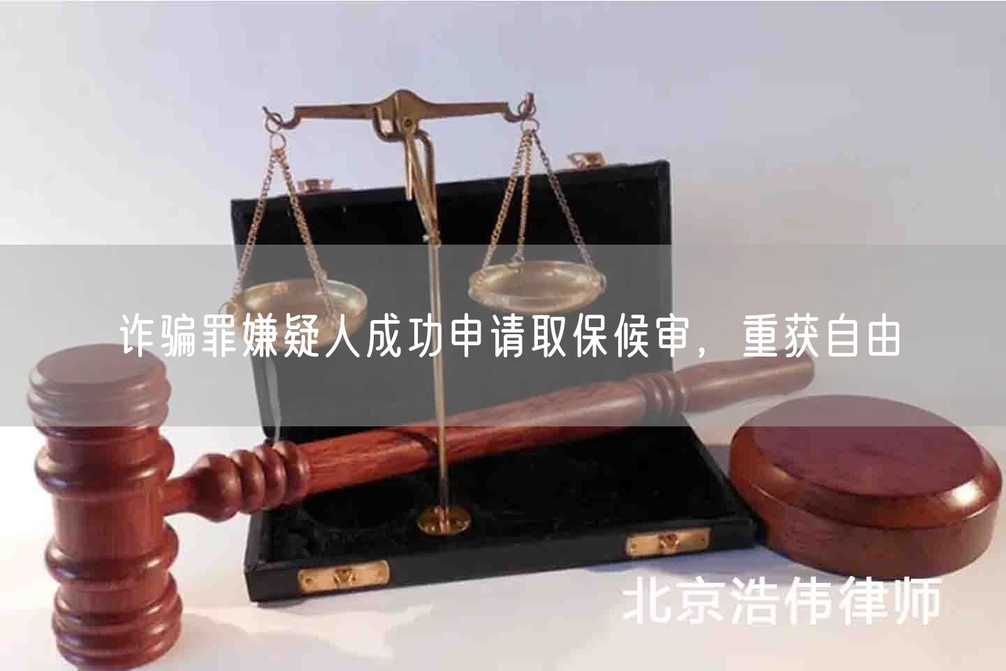 诈骗罪嫌疑人成功申请取保候审，重获自由